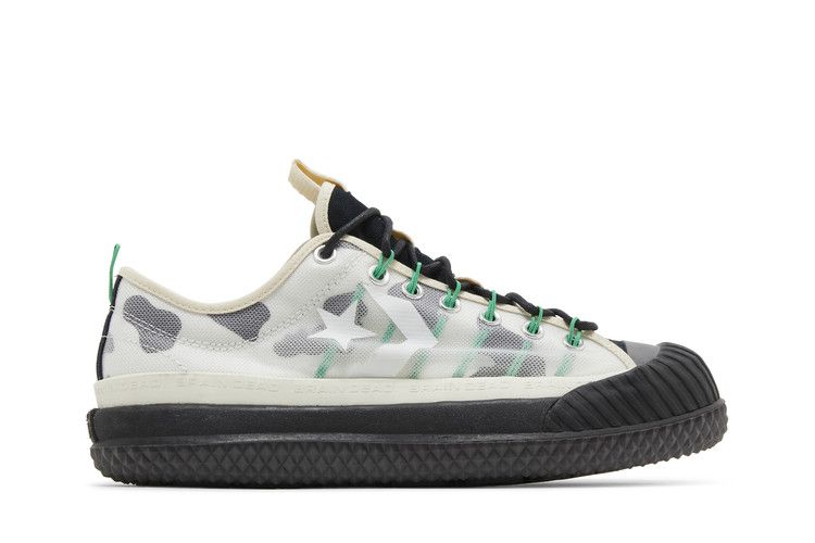 Brain Dead x Converse Bosey Boot 'Cow Print' — Natural Ivory/Tradewinds