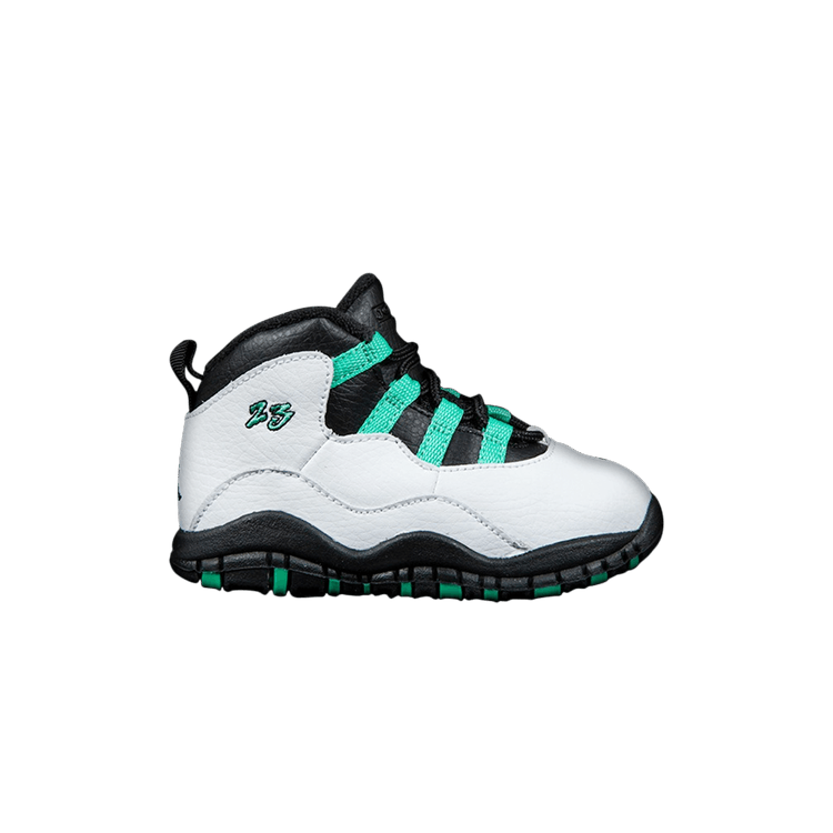 Air Jordan 10 Retro TD 'Verde' — White/Verde-Black-Infrared 23