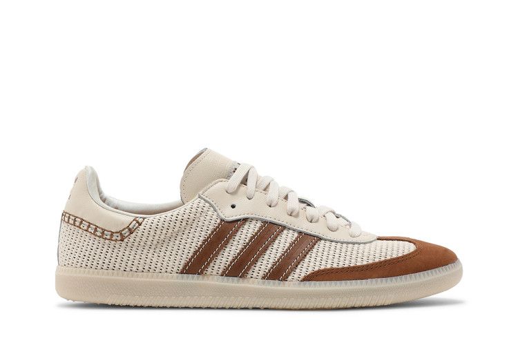 Wales Bonner x adidas Samba 'Cream Brown' — Cream White/Brown/Cream White
