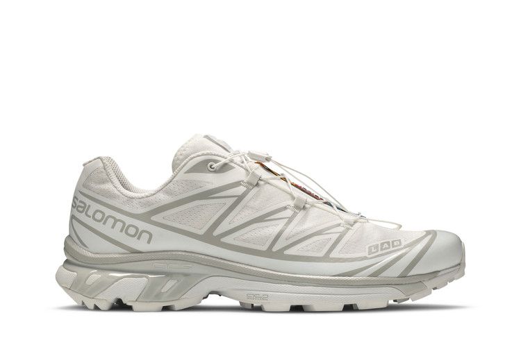 Salomon XT-6 Advanced 'White Lunar Rock' — White/Lunar Rock