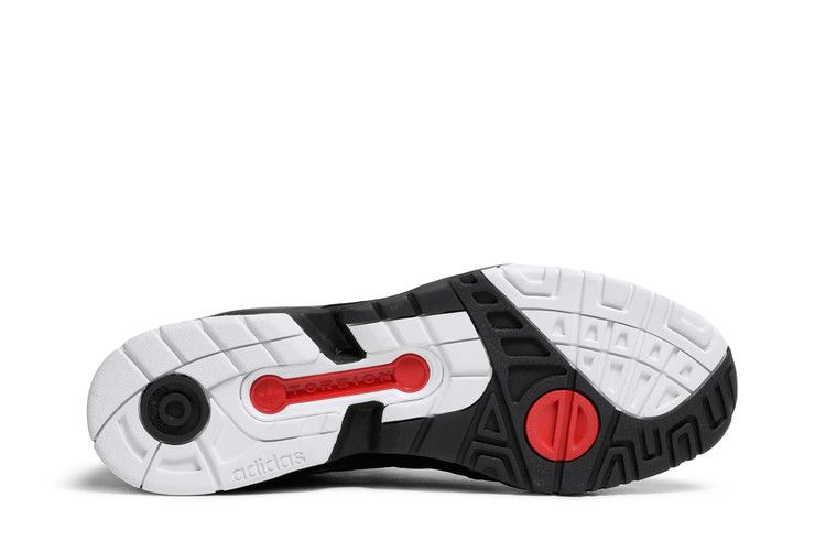 Kid Cudi x adidas Torsion Artillery Mid 'Bill & Ted' — Core Black/Cloud White/Scarlet