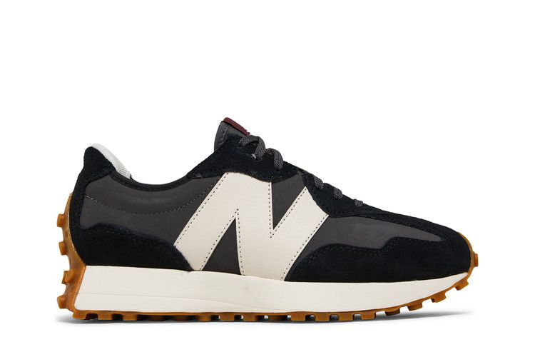 New Balance Wmns 327 'Black' — Black/Grey/Gum
