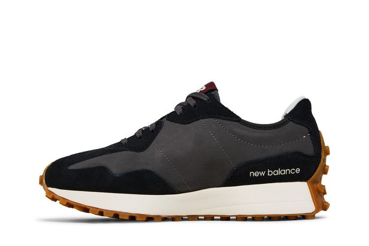 New Balance Wmns 327 'Black' — Black/Grey/Gum