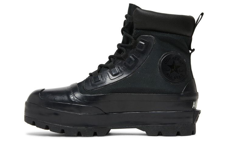 AMBUSH x Converse Chuck Taylor All Star Duck Boot High 'Triple Black' — Black/Black/Black