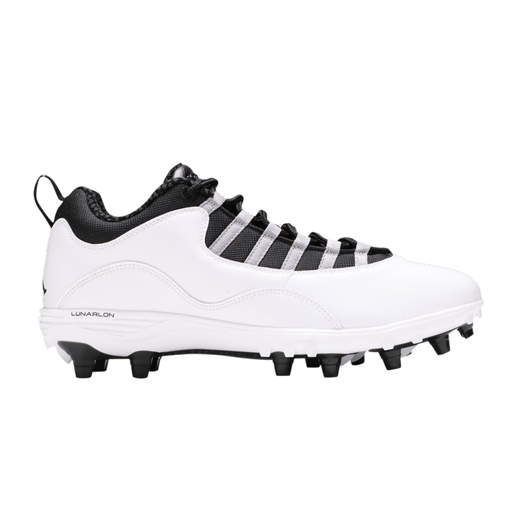 Air Jordan 10 TD Low 'Steel Grey' — White/Light Steel Heather/Black
