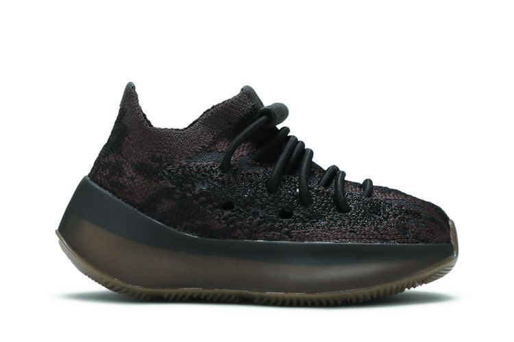 adidas Yeezy Boost 380 Kids 'Onyx Non-Reflective' — Onyx/Onyx/Onyx
