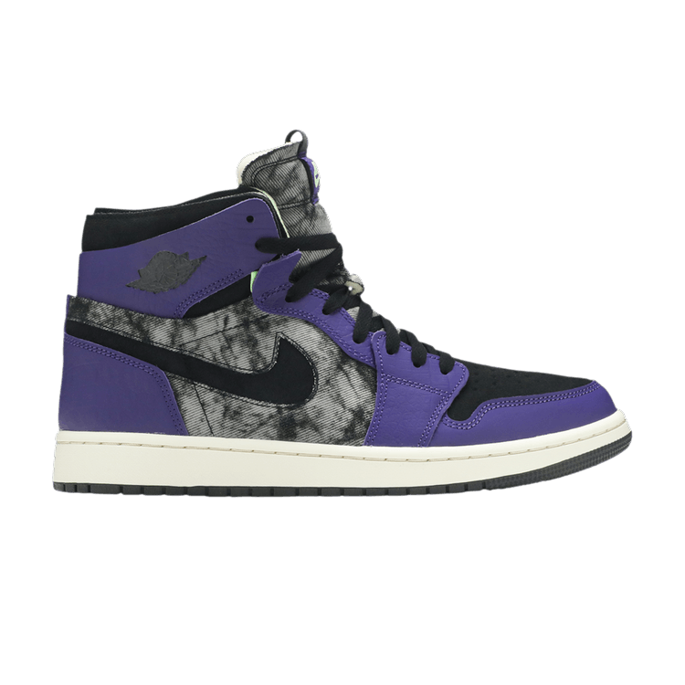 Air Jordan 1 Zoom Comfort 'Bayou Boys' — New Orchid/Lime Blast/Black