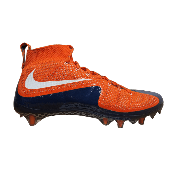 Nike Vapor Untouchable Football Cleat — Orange/Navy-White