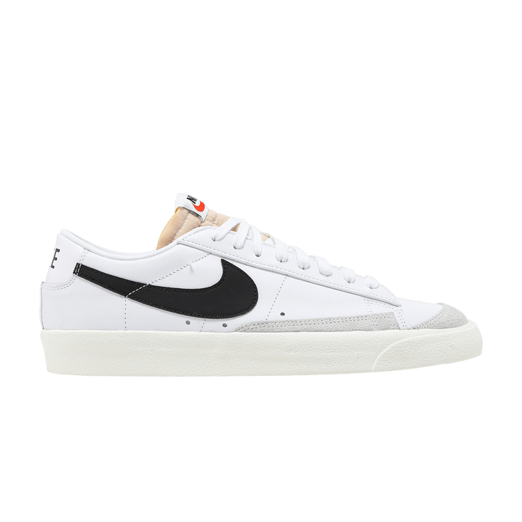 Nike Men's Blazer Low '77 Vintage 'White Black' — White/Black/Sail