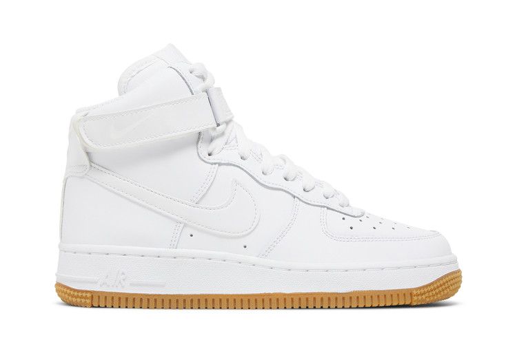 Nike Air Force 1 High GS 'White Gum' — White/Gum Light Brown/White (2)