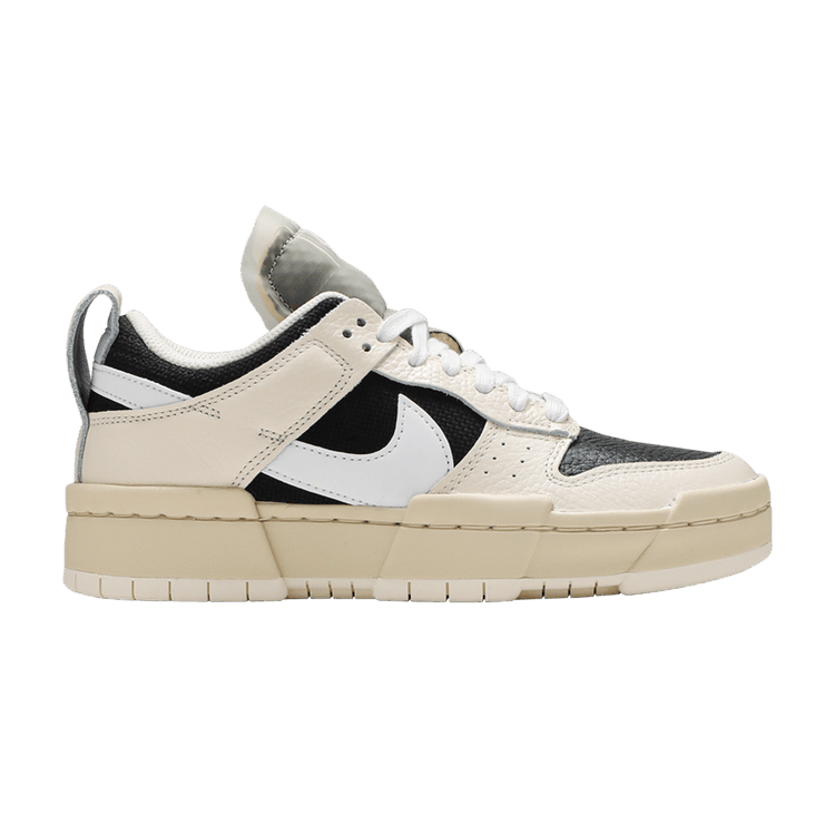 Nike Wmns Dunk Low Disrupt 'Ivory Black' — Pale Ivory/Black