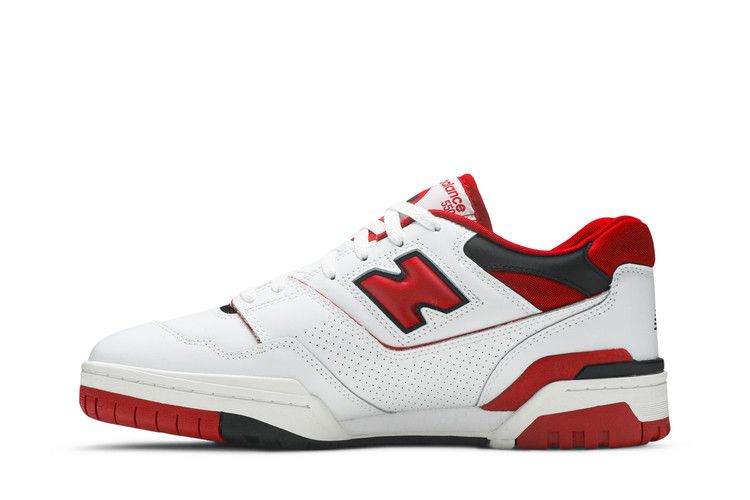 New Balance 550 'White Team Red' — White/Team Red
