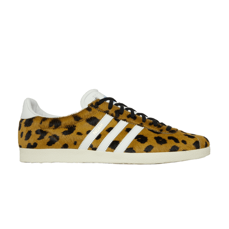 Noah x adidas Gazelle 'Cheetah Print' — Old Gold/Cloud White/Off White