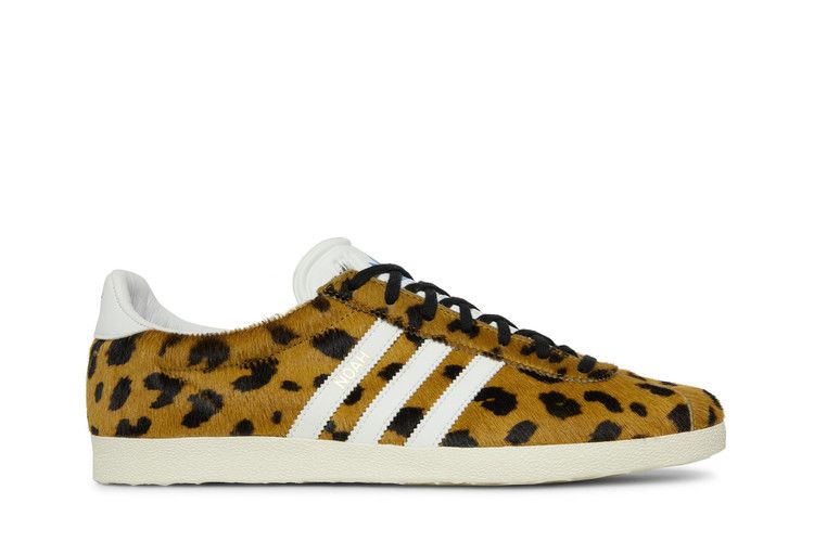 Noah x adidas Gazelle 'Cheetah Print' — Old Gold/Cloud White/Off White