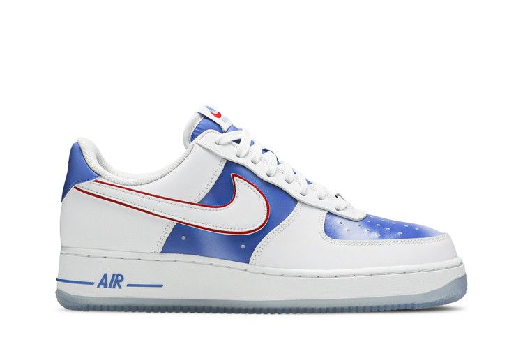 Nike Air Force 1 Low 'New Jersey Nets Hardwood Classics' — White/Pacific Blue/Metallic Silver/White (2)