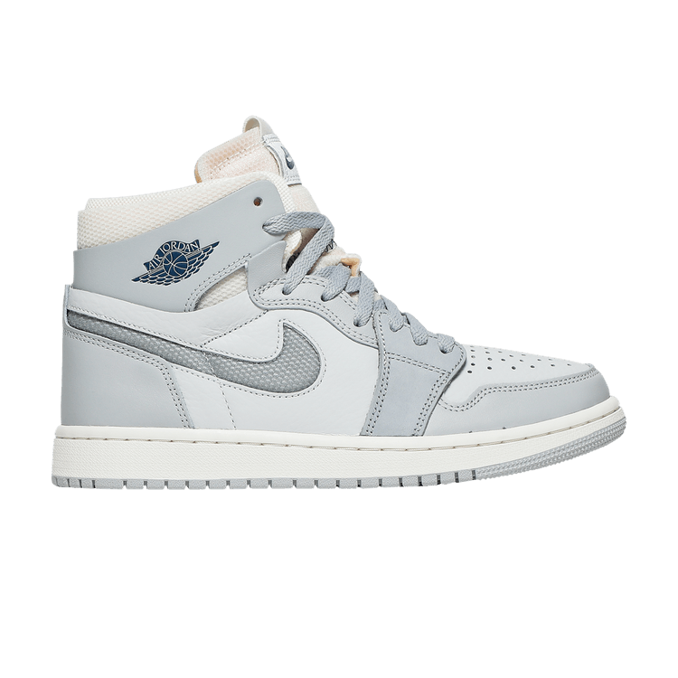 Air Jordan 1 Zoom Comfort 'London' — Photon Dust/Light Smoke Grey/Grey Fog