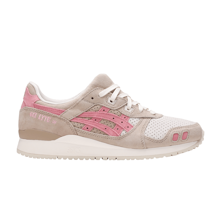 ASICS Gel Lyte 3 OG 'Wood Crepe Blossom' — Wood Crepe/Plum Blossom