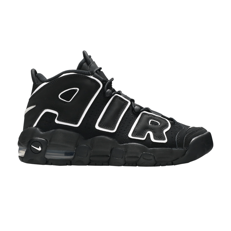Nike Air More Uptempo GS 'Black' 2020 — Black/White/Black