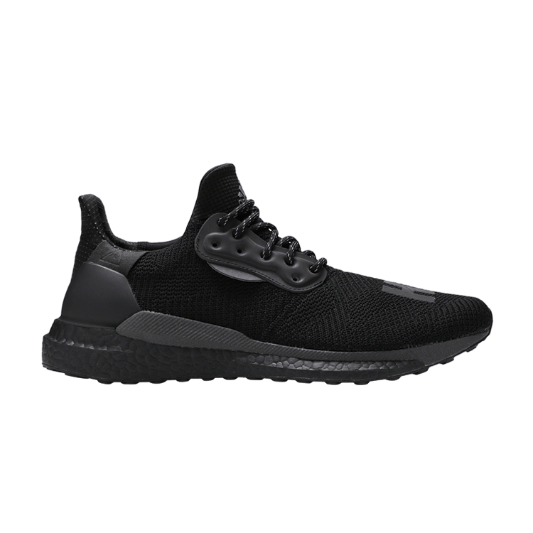 Pharrell x adidas Solar Hu 'Black Future' — Core Black/Core Black/Core Black