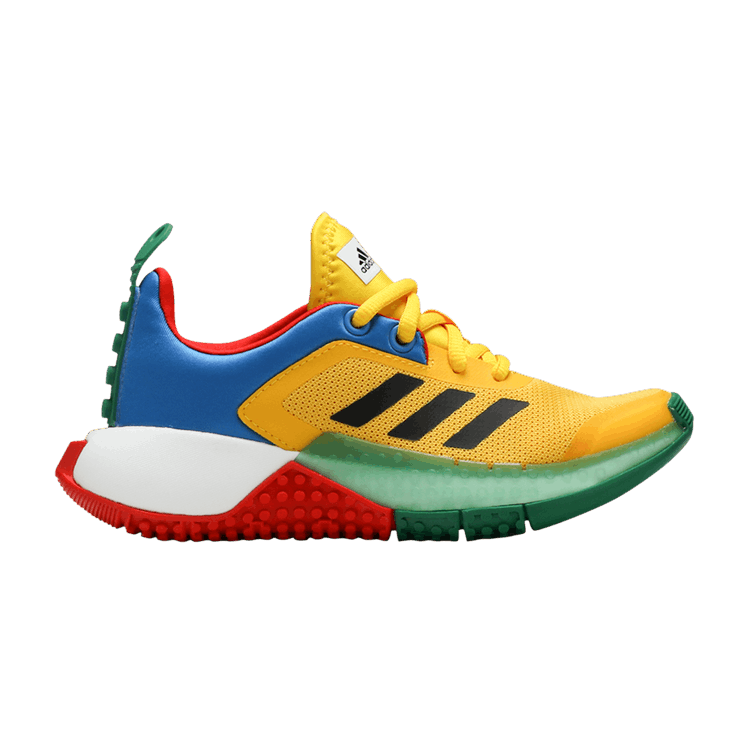 LEGO x adidas Sport J 'Equipment Yellow' — Equipment Yellow/Core Black/Red