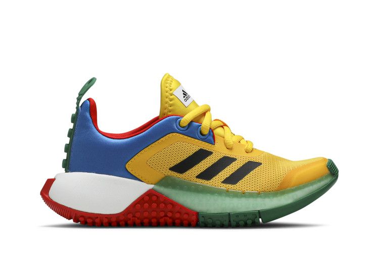 LEGO x adidas Sport J 'Equipment Yellow' — Equipment Yellow/Core Black/Red