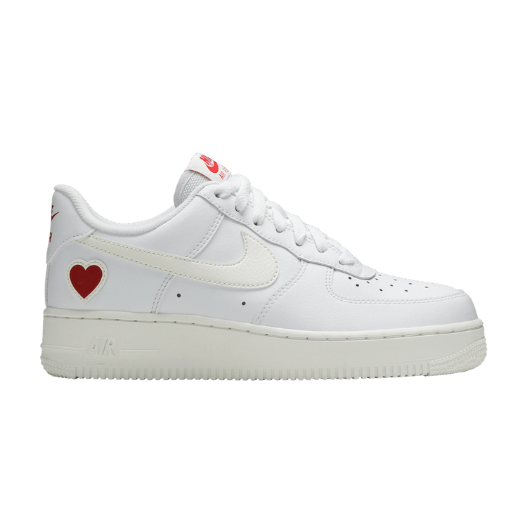 Nike Air Force 1 Low 'Valentine's Day 2021' — White/Sail/University Red