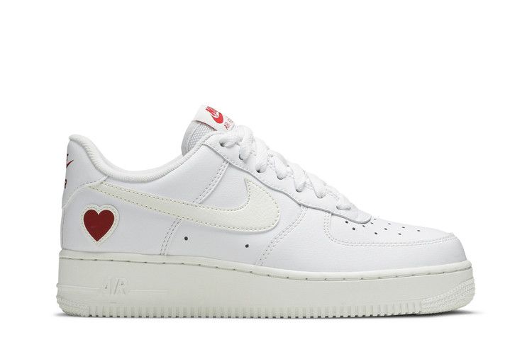 Nike Air Force 1 Low 'Valentine's Day 2021' — White/Sail/University Red (2)