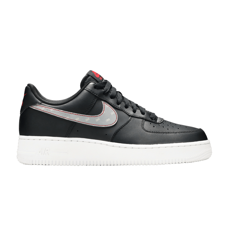 3M x Nike Air Force 1 '07 'Anthracite' — Anthracite/Silver/University Red/White