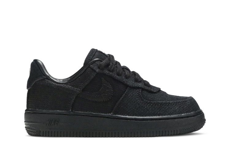 Stussy x Nike Air Force 1 Low PS 'Black' — Black/Black/Black (2)