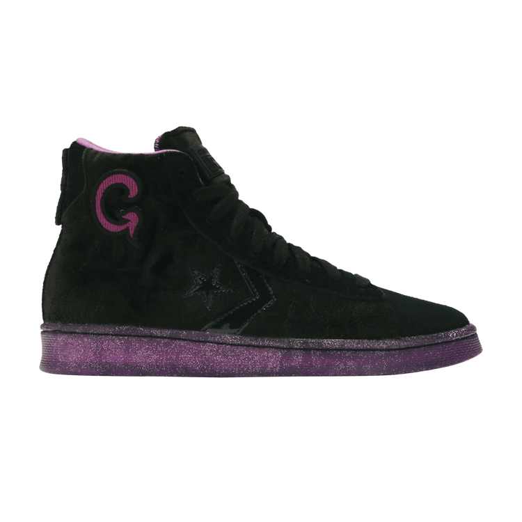 Joe Freshgoods x Converse Pro Leather High 'Black Purple' — Black/Black/Amaranth Purple
