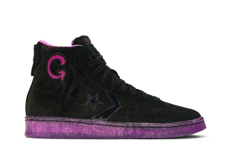 Joe Freshgoods x Converse Pro Leather High 'Black Purple' — Black/Black/Amaranth Purple