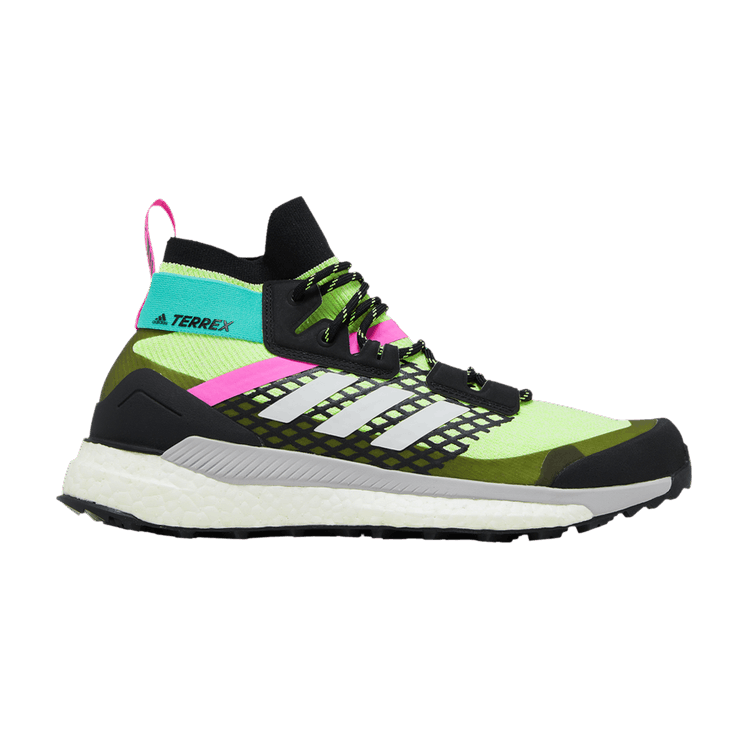 adidas Terrex Free Hiker Primeblue 'Hi-Res Yellow Black' — Hi-Res Yellow/Crystal White/Core Black