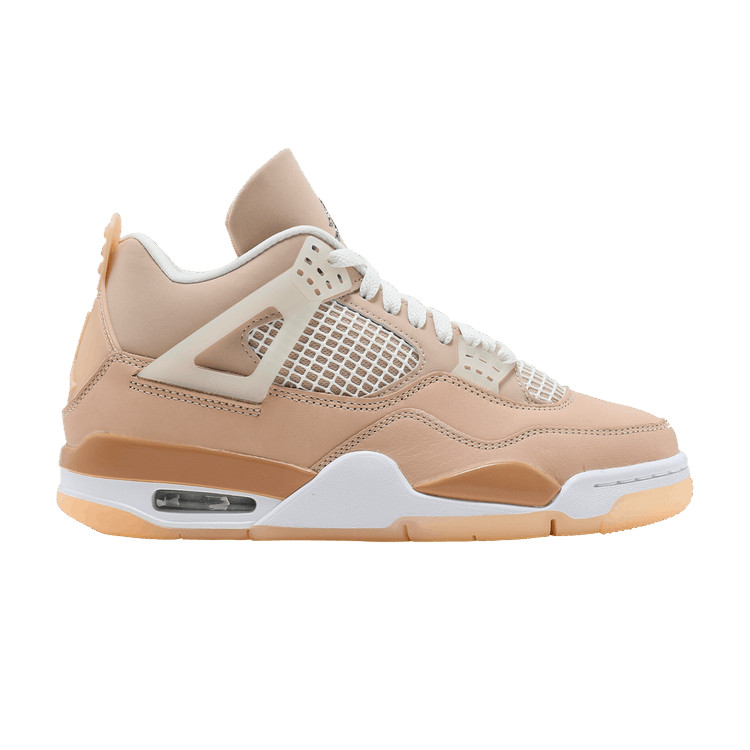 Wmns Air Jordan 4 Retro 'Shimmer' — Shimmer/Bronze Eclipse/Orange Quartz/Metallic Silver