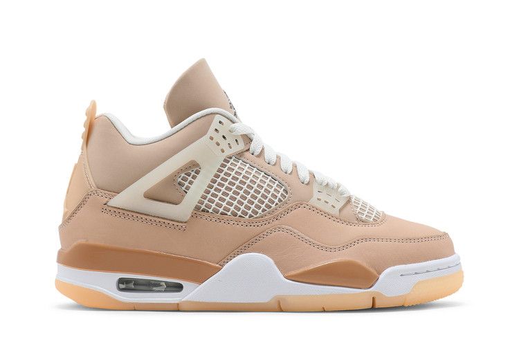 Wmns Air Jordan 4 Retro 'Shimmer' — Shimmer/Bronze Eclipse/Orange Quartz/Metallic Silver