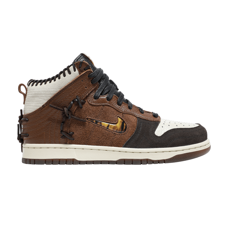 Bodega x Nike Dunk High 'Legend' — Fauna Brown/Rustic/Velvet Brown/Multi-Color