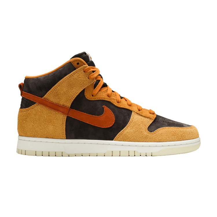 Nike Dunk High Premium 'Dark Curry' — Velvet Brown/Dark Russet/Dark Curry/Sail