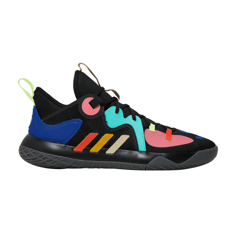 adidas Harden Stepback 2 'Multi' — Core Black/Yellow/Acid Mint