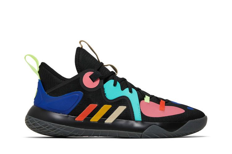 adidas Harden Stepback 2 'Multi' — Core Black/Yellow/Acid Mint