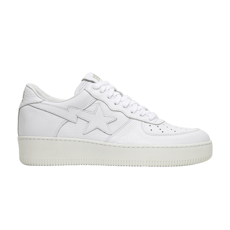 Ronnie Fieg x Bapesta Low 'White' — White