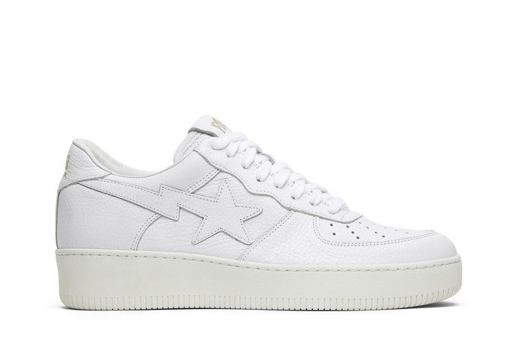 Ronnie Fieg x Bapesta Low 'White' — White