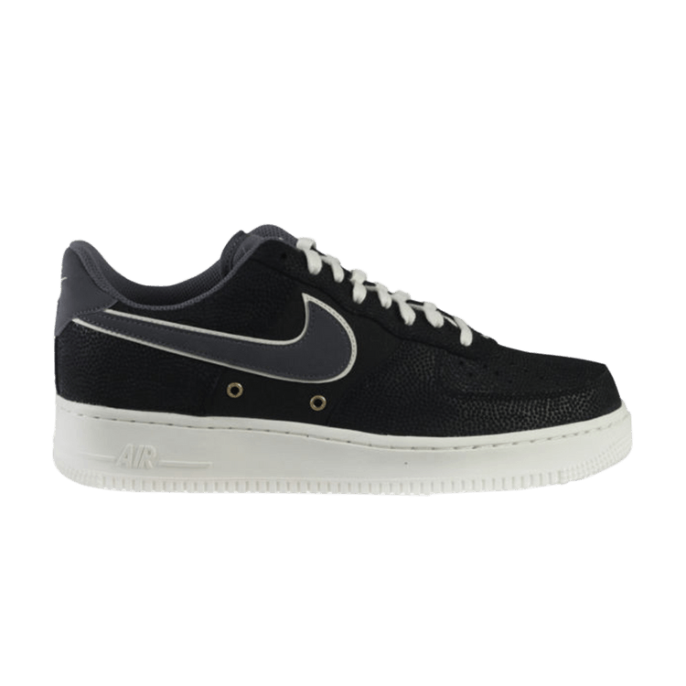 Nike Air Force 1 Low '07 LV8 'Dark Grey' — Black/Sail-Dark Grey