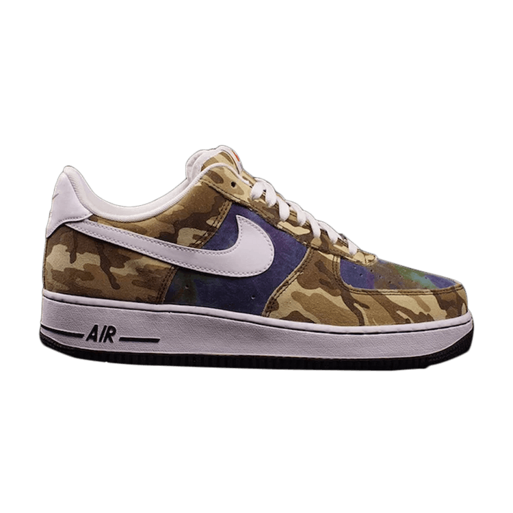 Nike Air Force 1 Low '07 LV8 'Camo Green' — Camo Green/Black/White