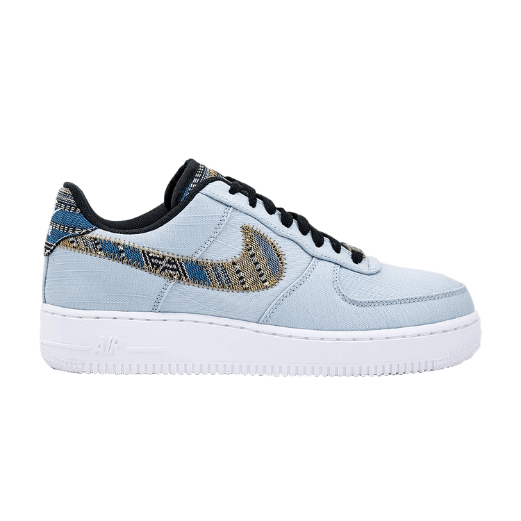 Nike Air Force 1 Low '07 LV8 'Light Armory Blue' — Light Armory Blue/White-Black