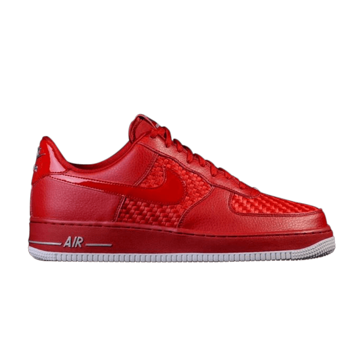 Nike Air Force 1 Low '07 LV8 'Red' — Red/White-Silver