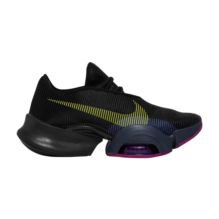 Nike Wmns Air Zoom SuperRep 2 'Black Red Plum' — Black/Red Plum/Sapphire/Cyber