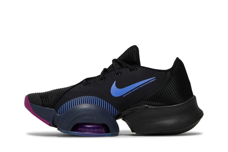 Nike Wmns Air Zoom SuperRep 2 'Black Red Plum' — Black/Red Plum/Sapphire/Cyber (4)