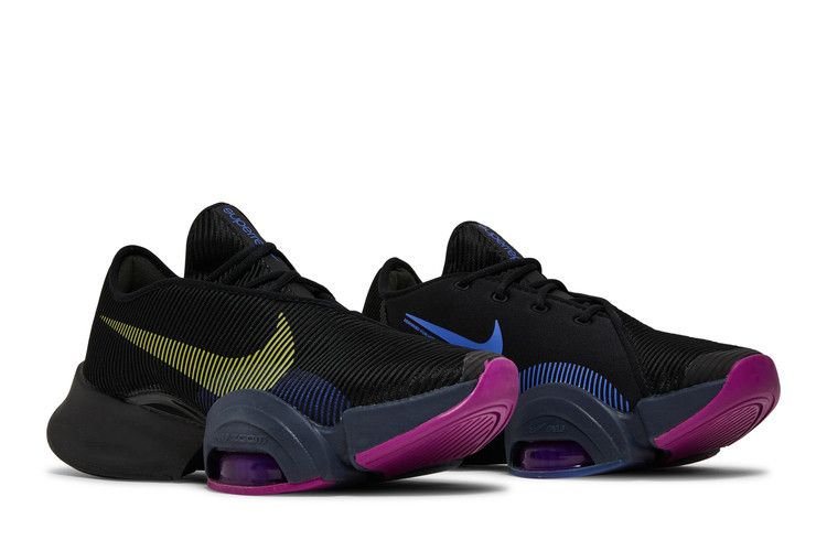 Nike Wmns Air Zoom SuperRep 2 'Black Red Plum' — Black/Red Plum/Sapphire/Cyber (9)