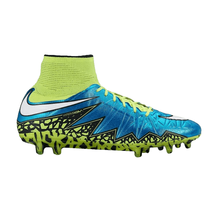 Nike Wmns Hypervenom Phantom 2 FG 'Blue Lagoon Volt' — Blue Lagoon/Volt/White