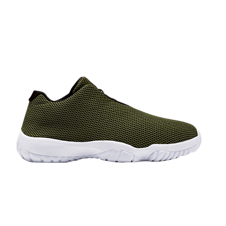 Air Jordan Future Low 'Olive' — Olive/Black/White/Light Poison Green