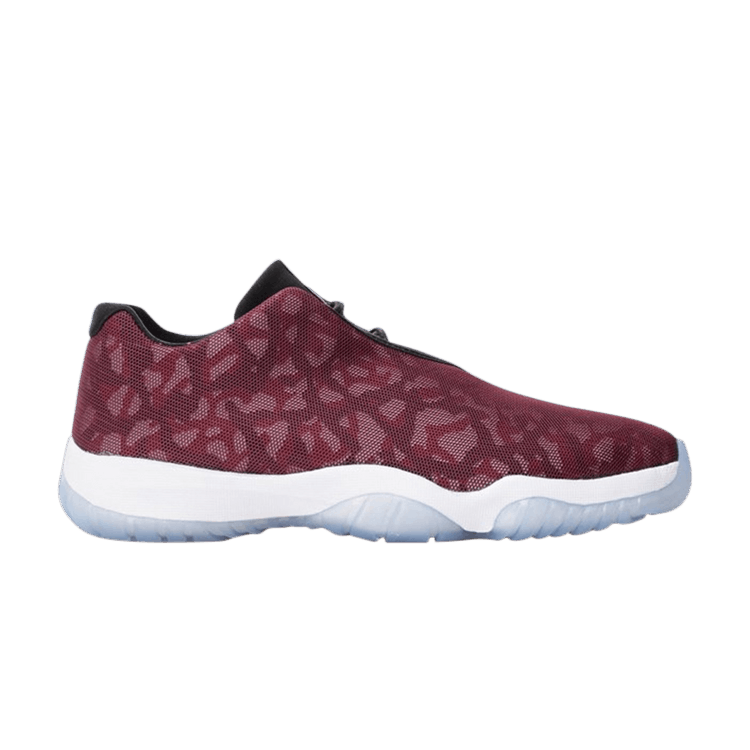 Air Jordan Future Low 'Bordeaux Camo' — Bordeaux/Gym Red/White/Black